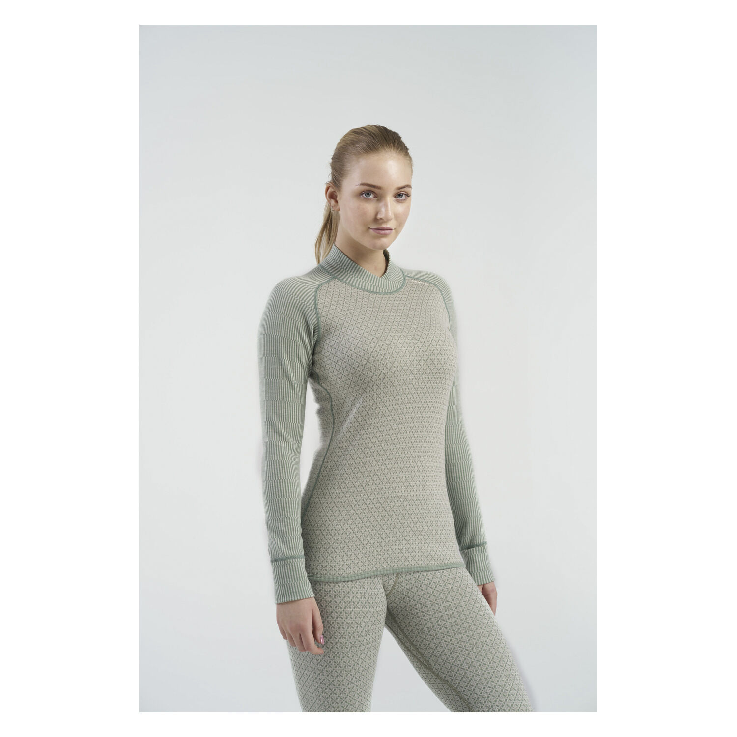 Devold Kvitegga Cross Neck, dame