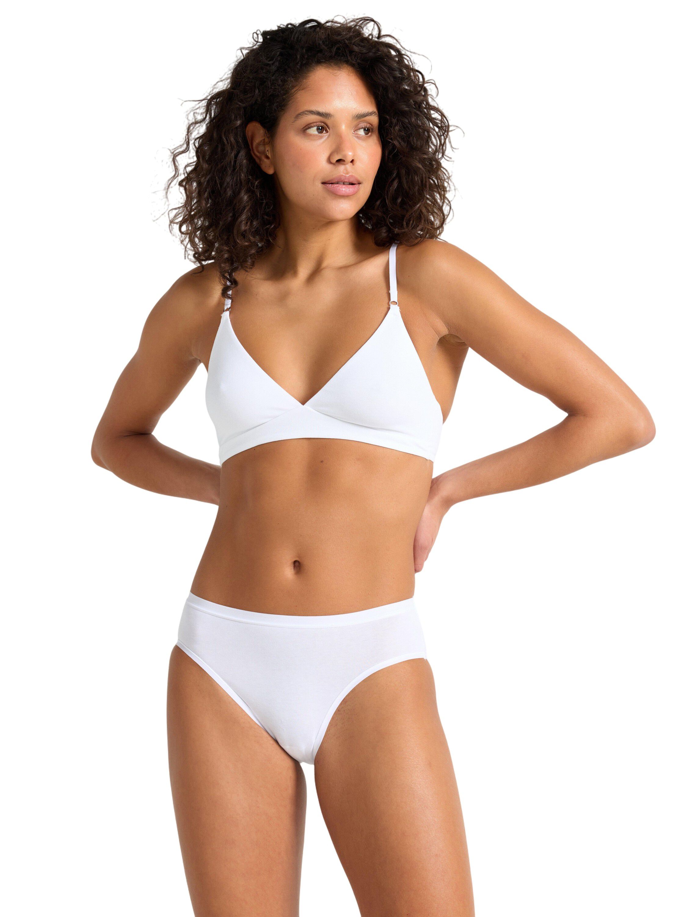 Bikinitrusser med normal talje