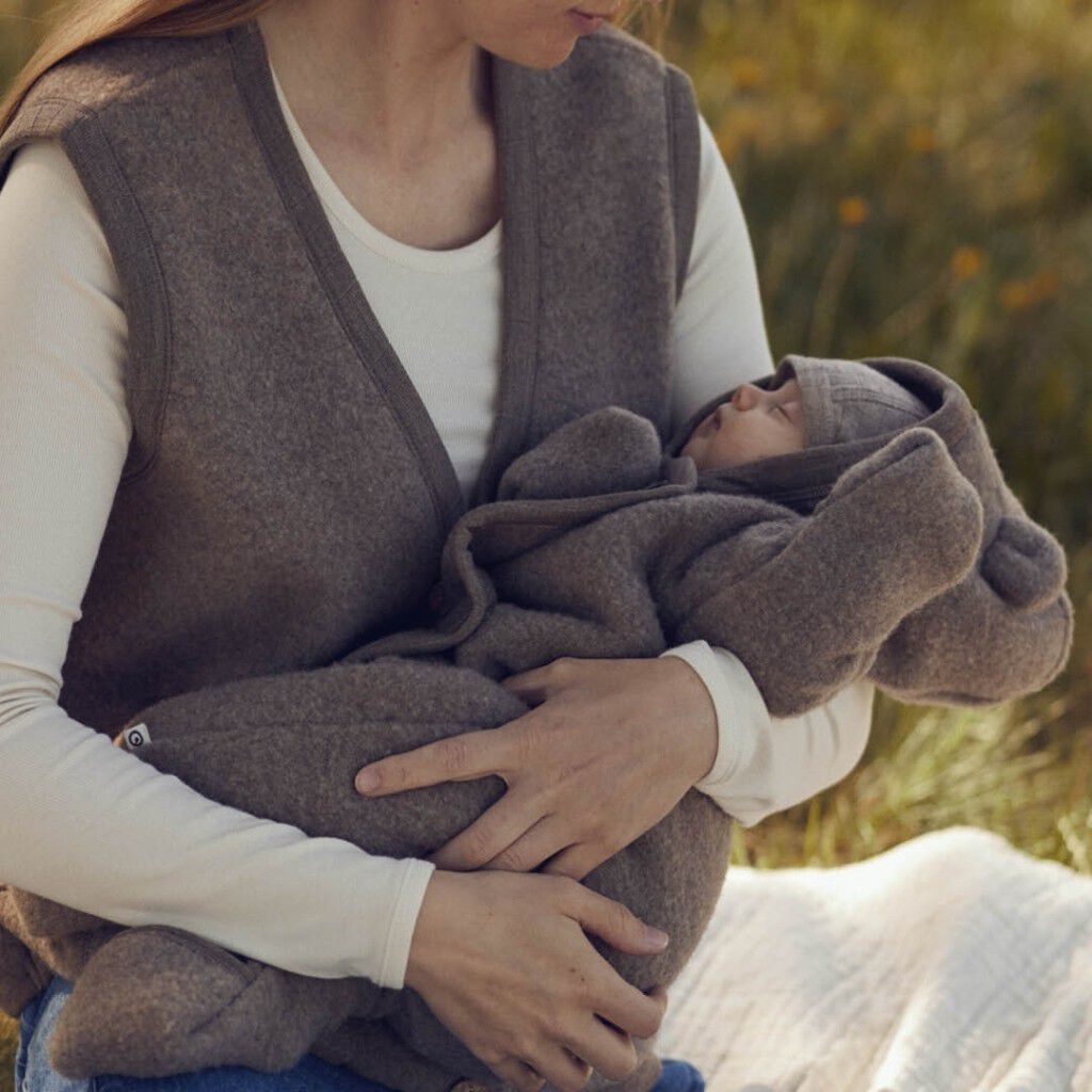 Woolly fleece suit