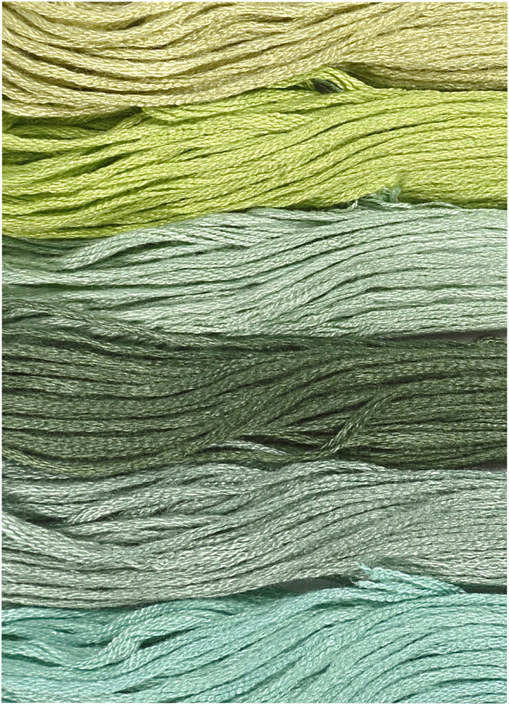 Harmoni Broderigarn, tykkelse 1 mm.