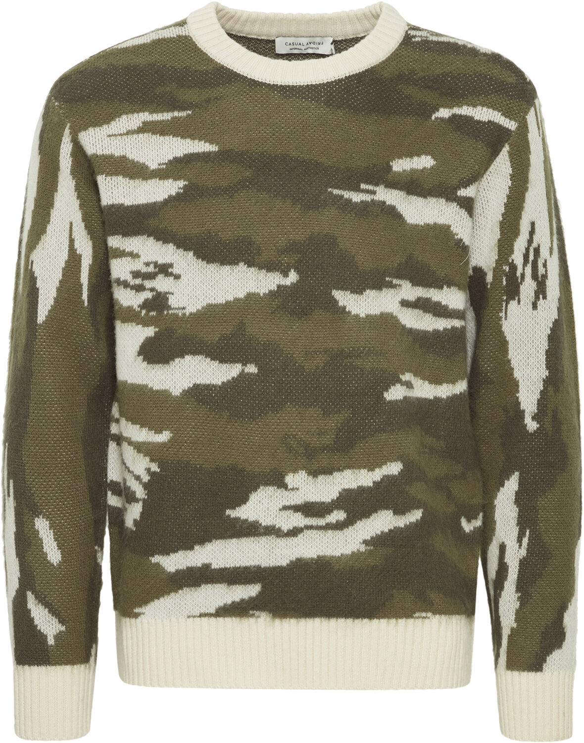 CFKLAES camo knit