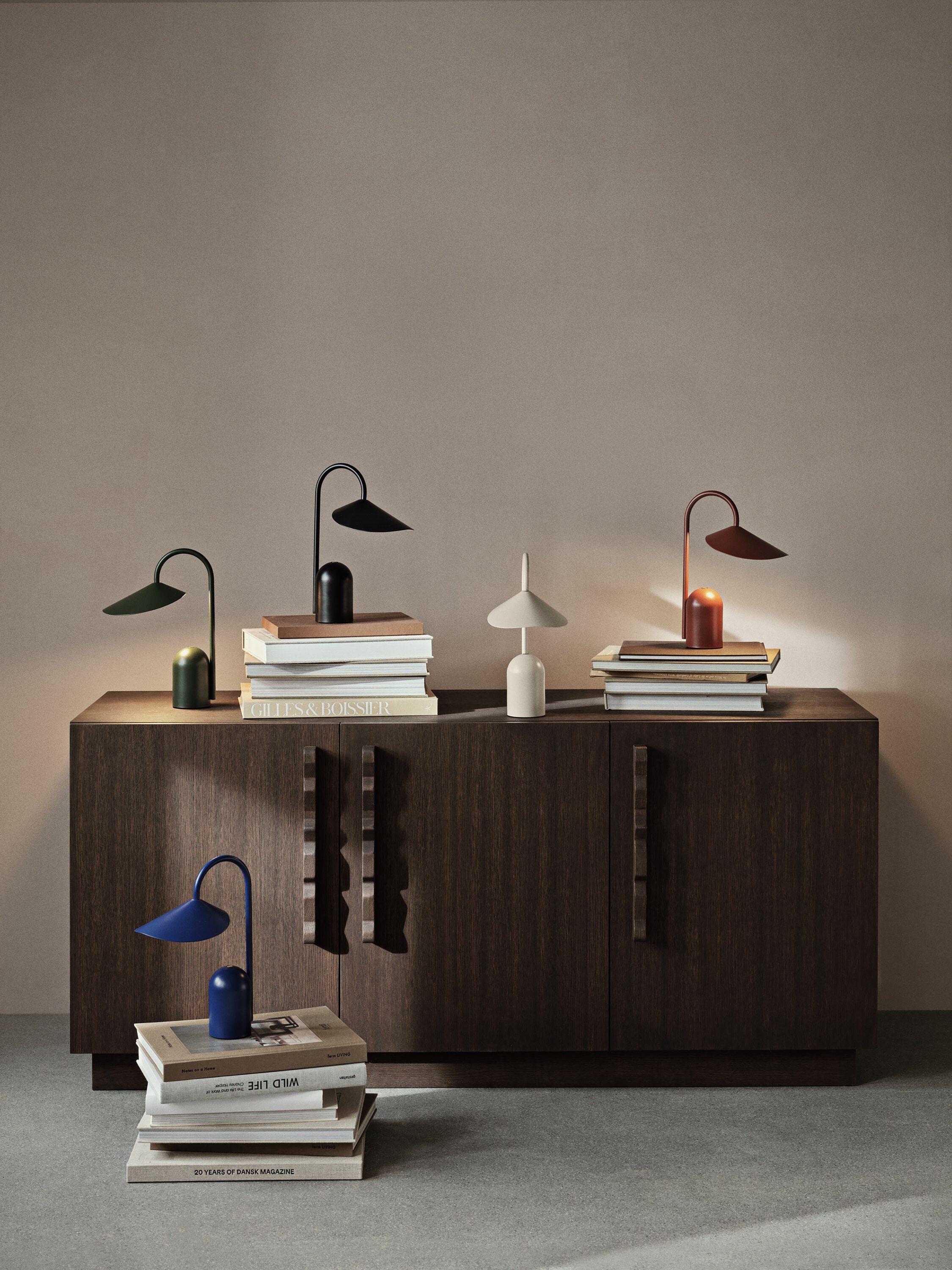 Arum Portable Lamp - Cashmere