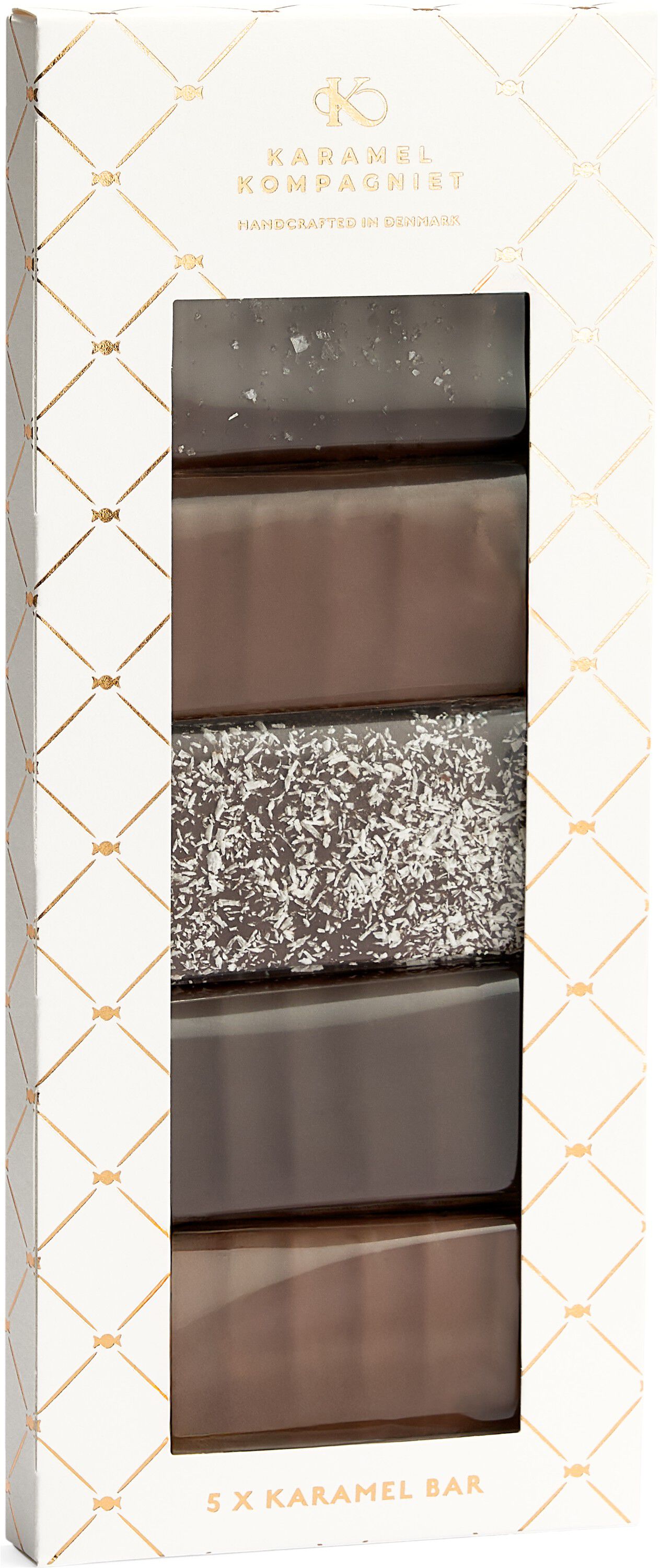Karamel bar - Gave&aelig;ske 5 stk.
