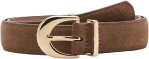 Oval buckle belt