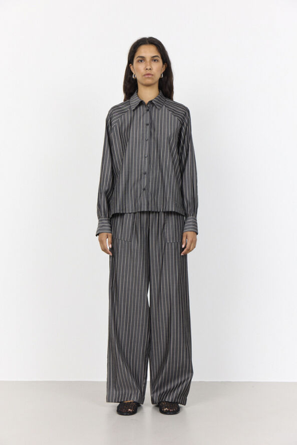 LR-KAYA 1 Skjorte Mørk brun