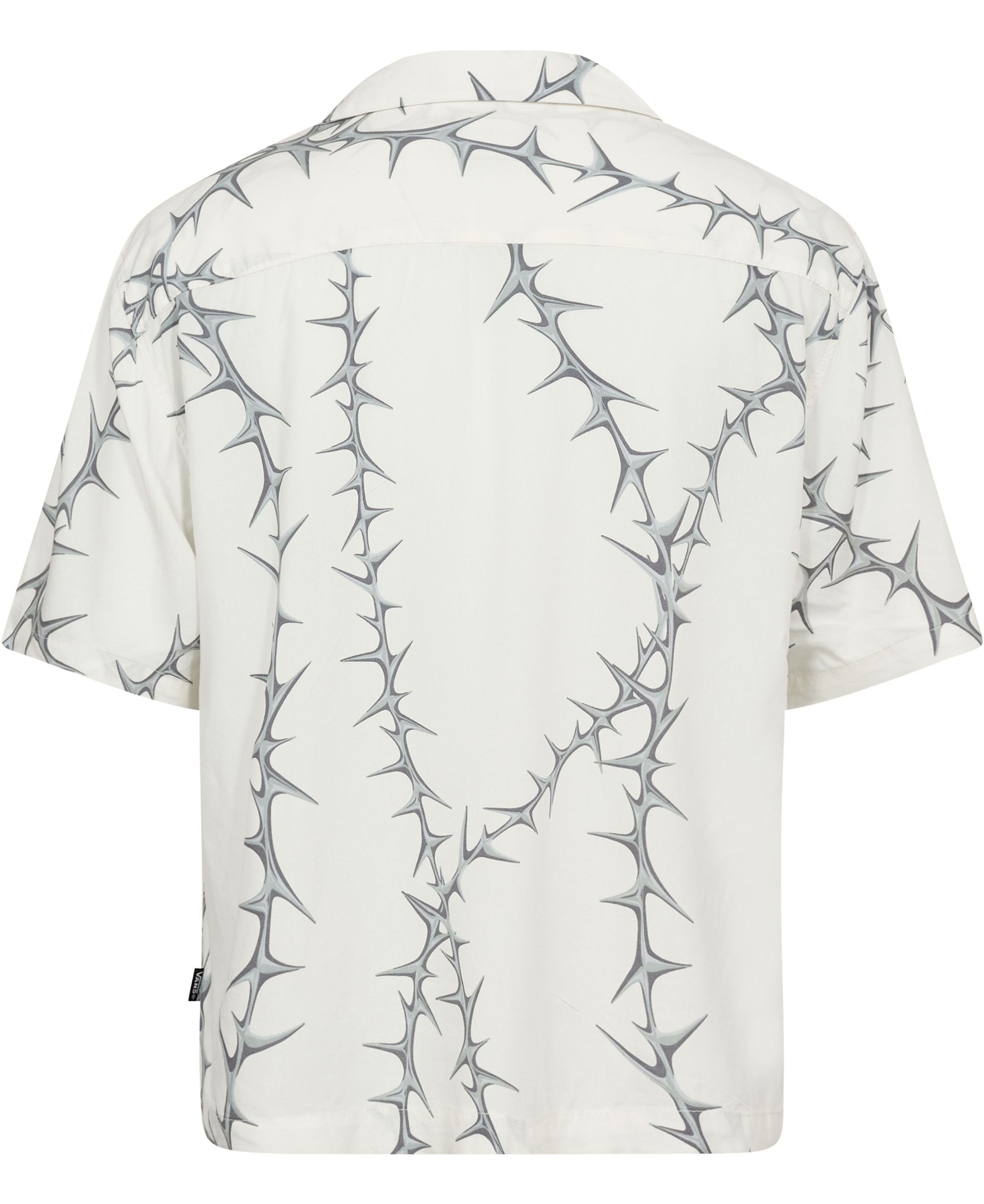 Van Doren Printed Camp SS Shirt Whi