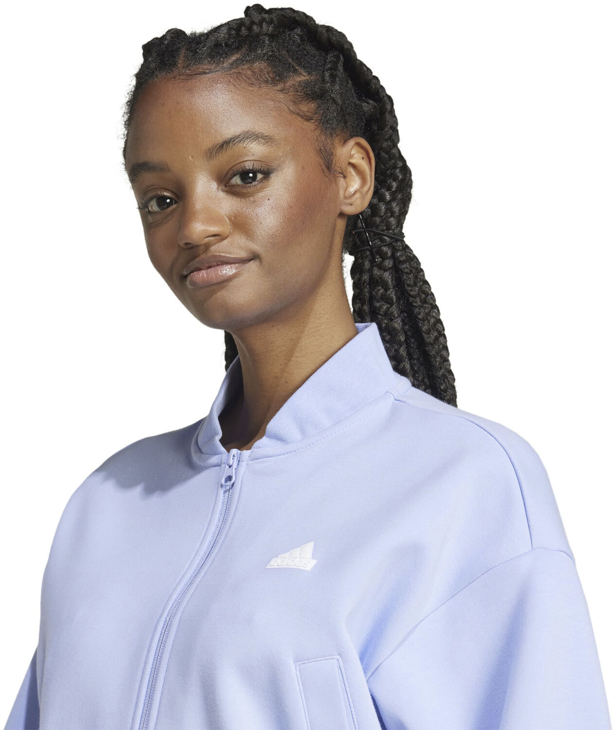 FI 3S Bomber Crop Sweatshirt