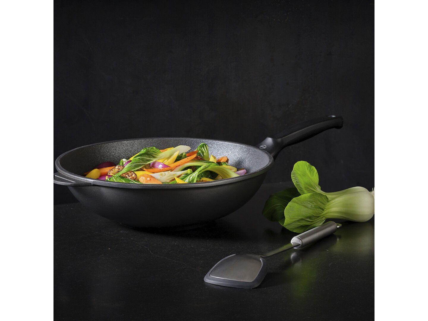 Wokske/r&oslash;reske 38,8 cm St&aring;l/Silikone