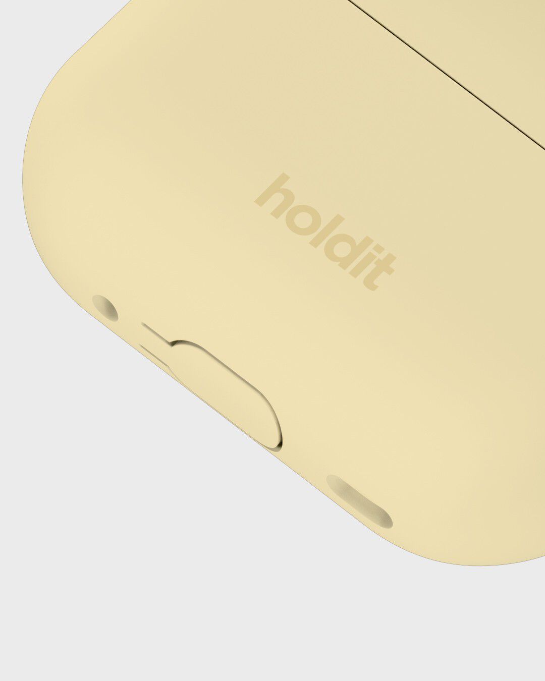 Silicone Case Solid AirPods Pro 1&2 Butter Yellow