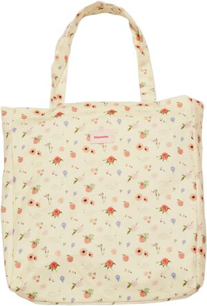 Canvas Totebag Roses and Shells
