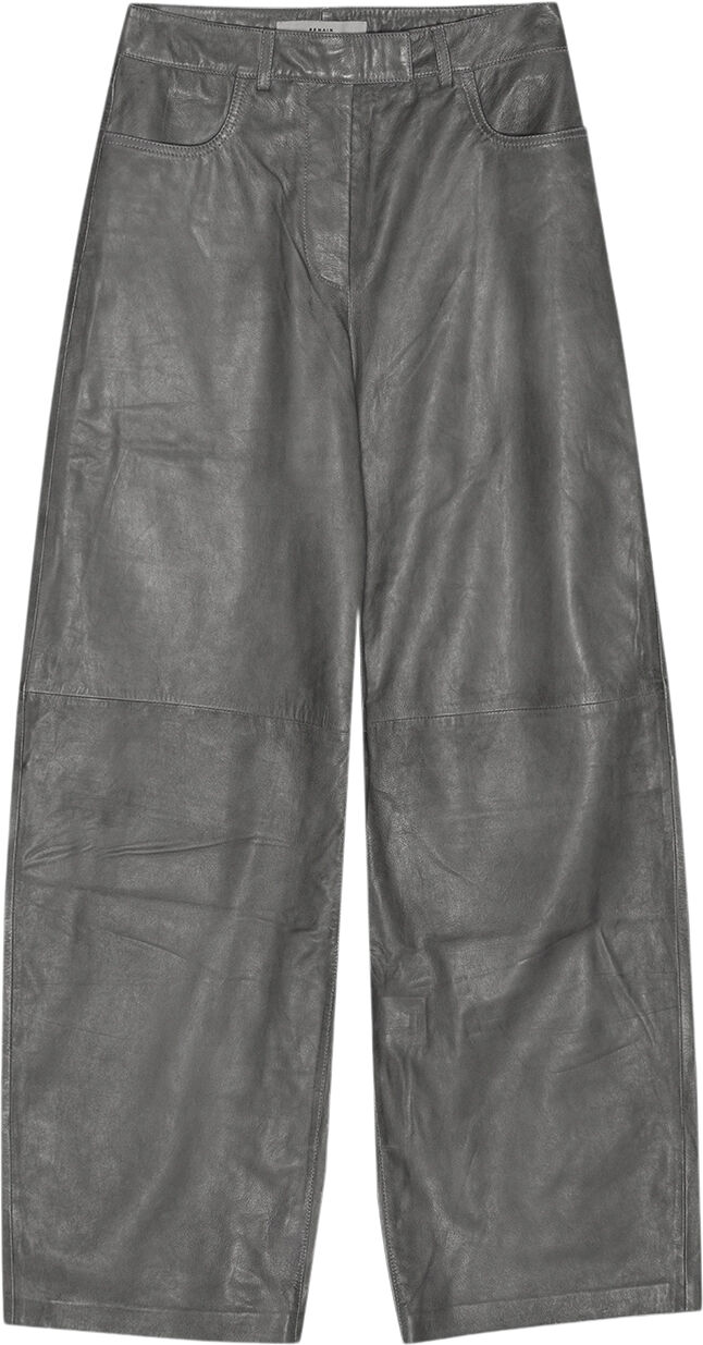 Cocoon Leather Pants