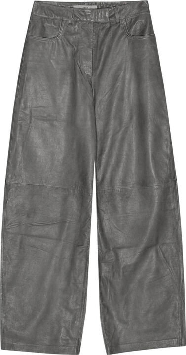 Cocoon Leather Pants