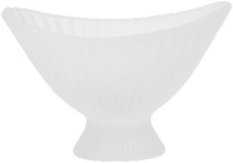 Fountain Glass Bowl - 19 - Frosted
