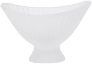 Fountain Glass Bowl - 19 - Frosted