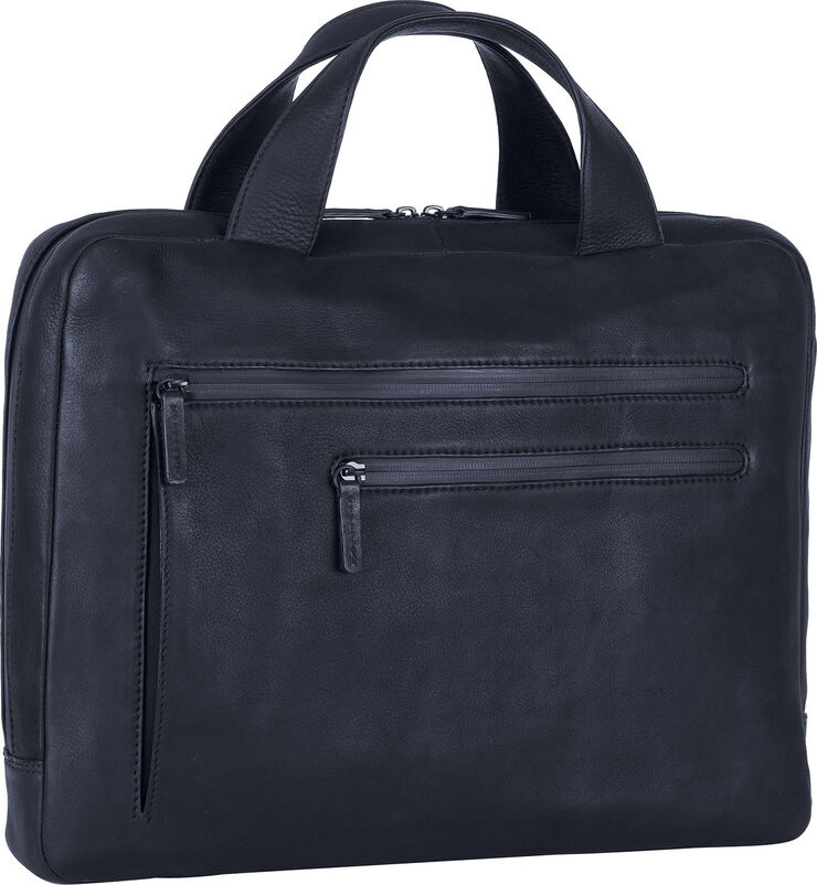 Briefcase with zipper 1 comp.