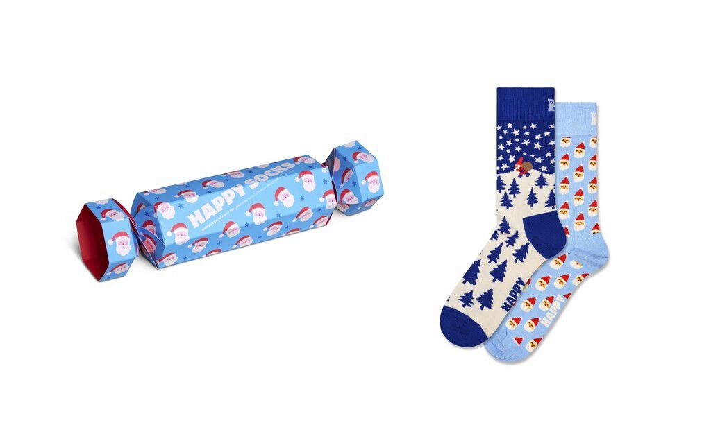 2-Pack Winter Cracker Socks Gift Set