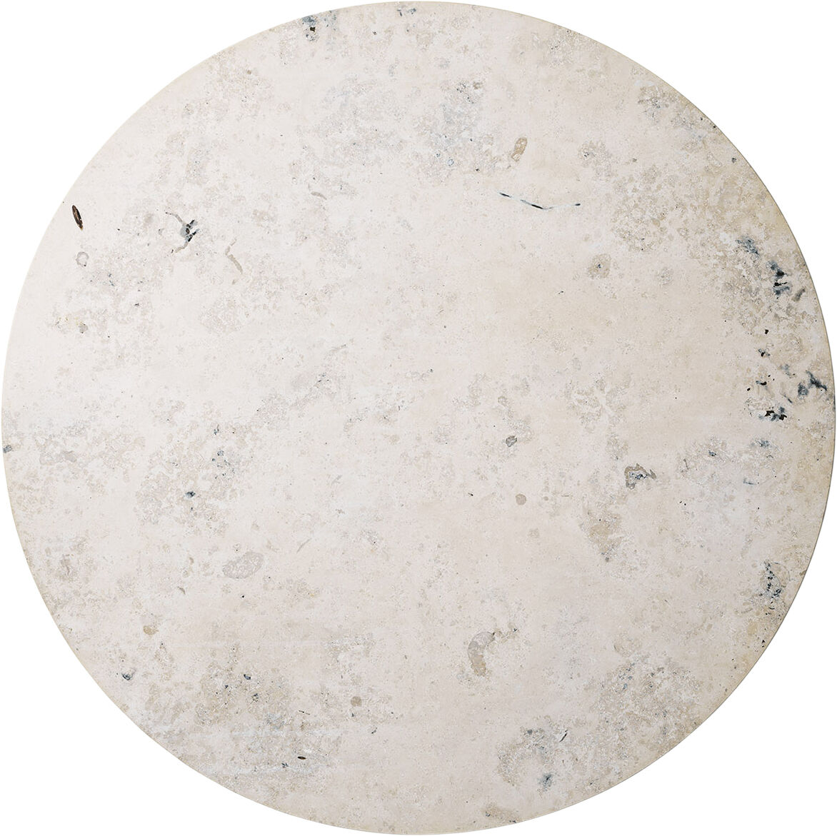 Vipp494 Cabin round &Oslash;130 L. Beige marble, Dark oak