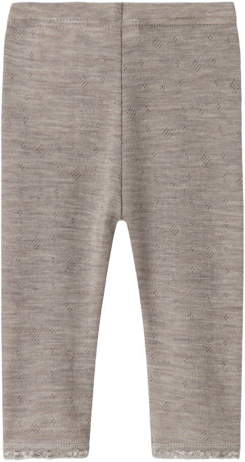 NBFWANG WOOL NEEDLE LEGGING SOLID N