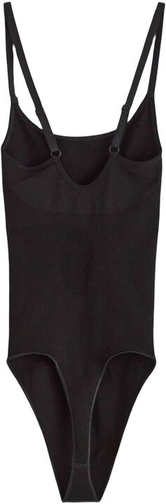 Shaping-bodystocking med g-streng og zonestøtte