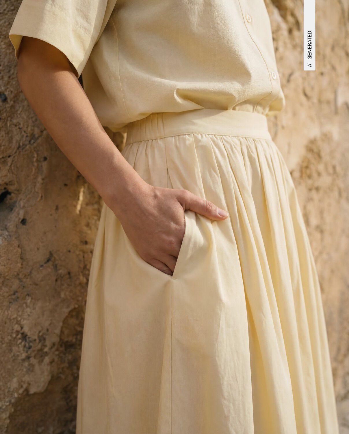 OBJPAIGE HW SKIRT REP