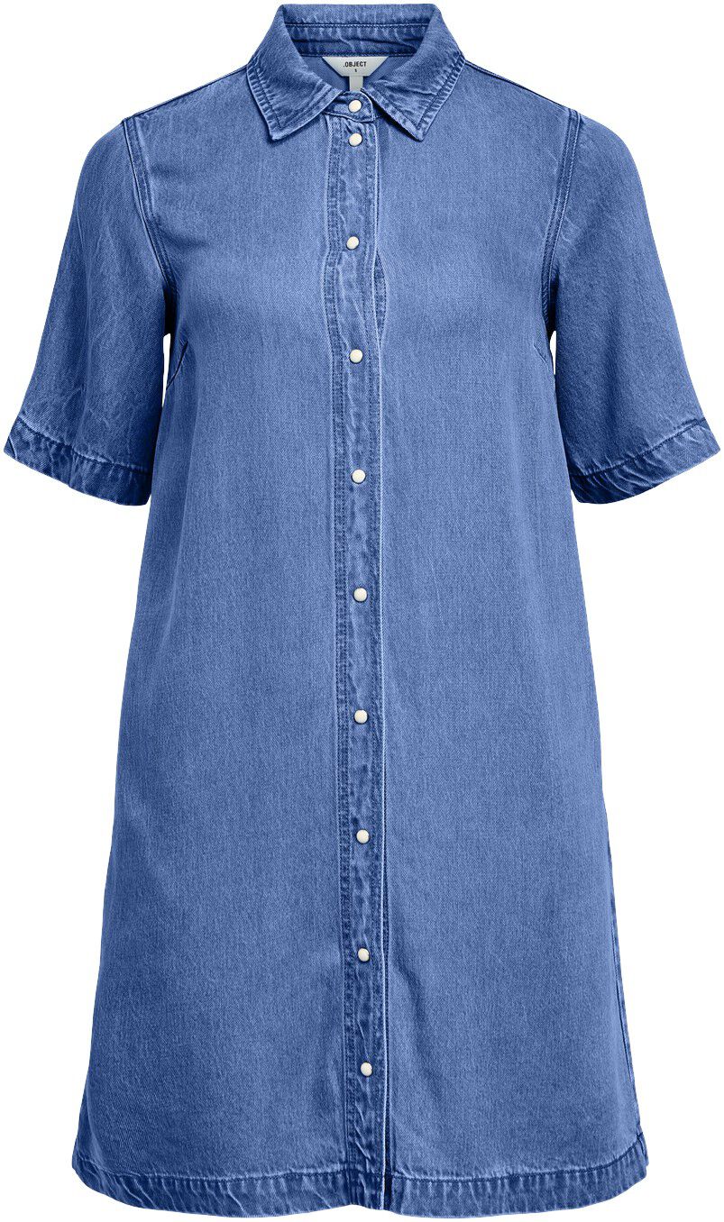 OBJFRAME 2/4 RE DENIM DRESS NOOS
