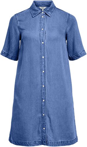 OBJFRAME 2/4 RE DENIM DRESS NOOS
