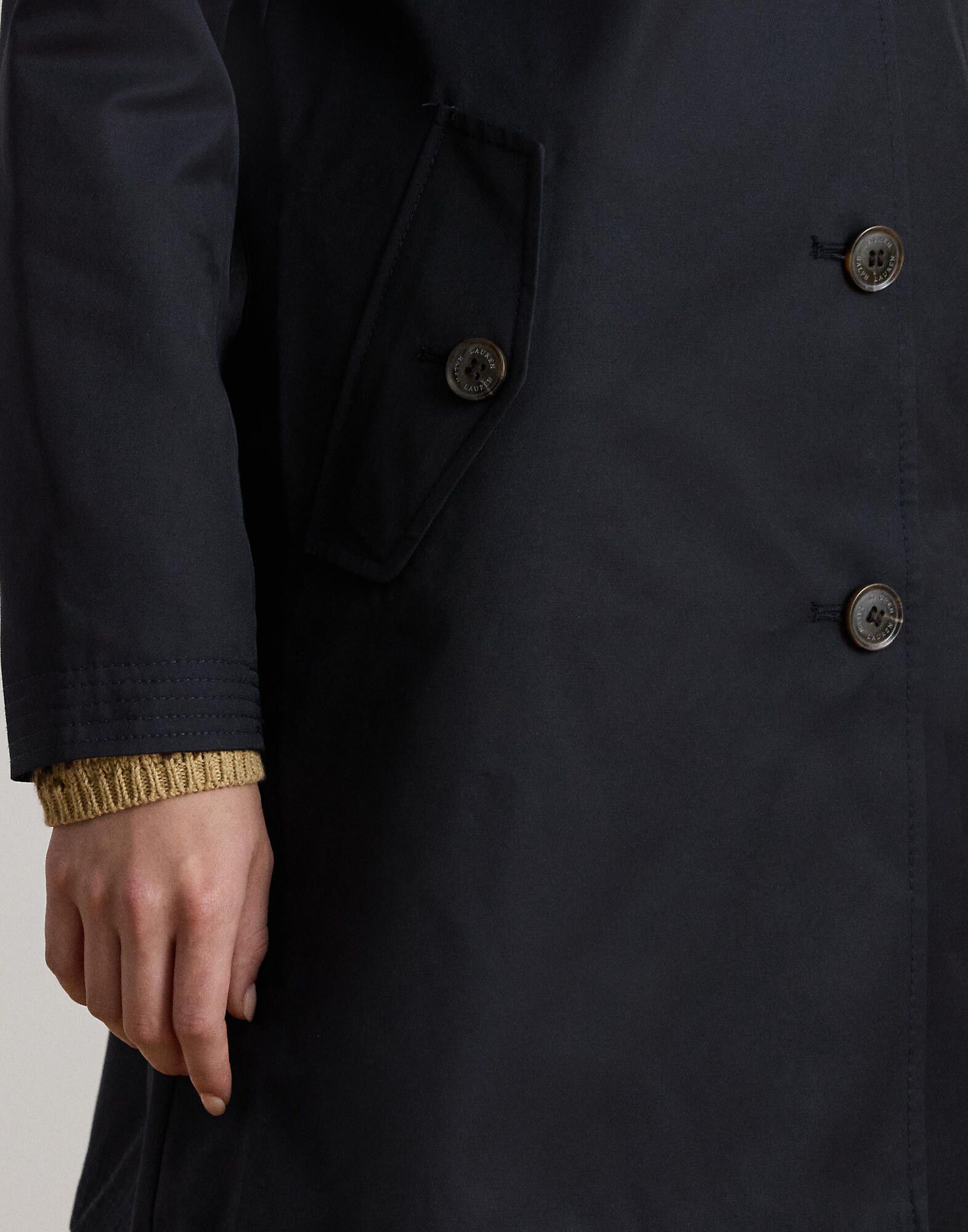 Hooded Cotton-Blend Balmacaan Coat