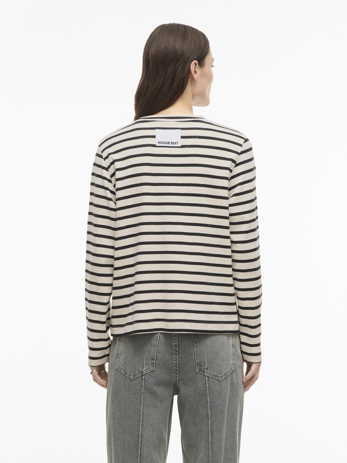 ROUGRETA L/S O NECK TEE