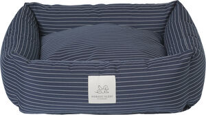 Fossflakes Hundeseng Navy Pinstripe