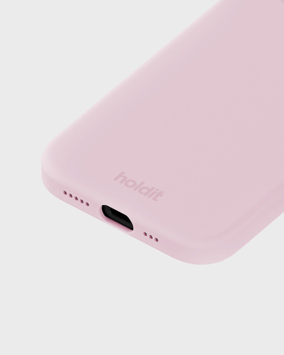 Silicone Case iPhone 14/13 Pale Pink
