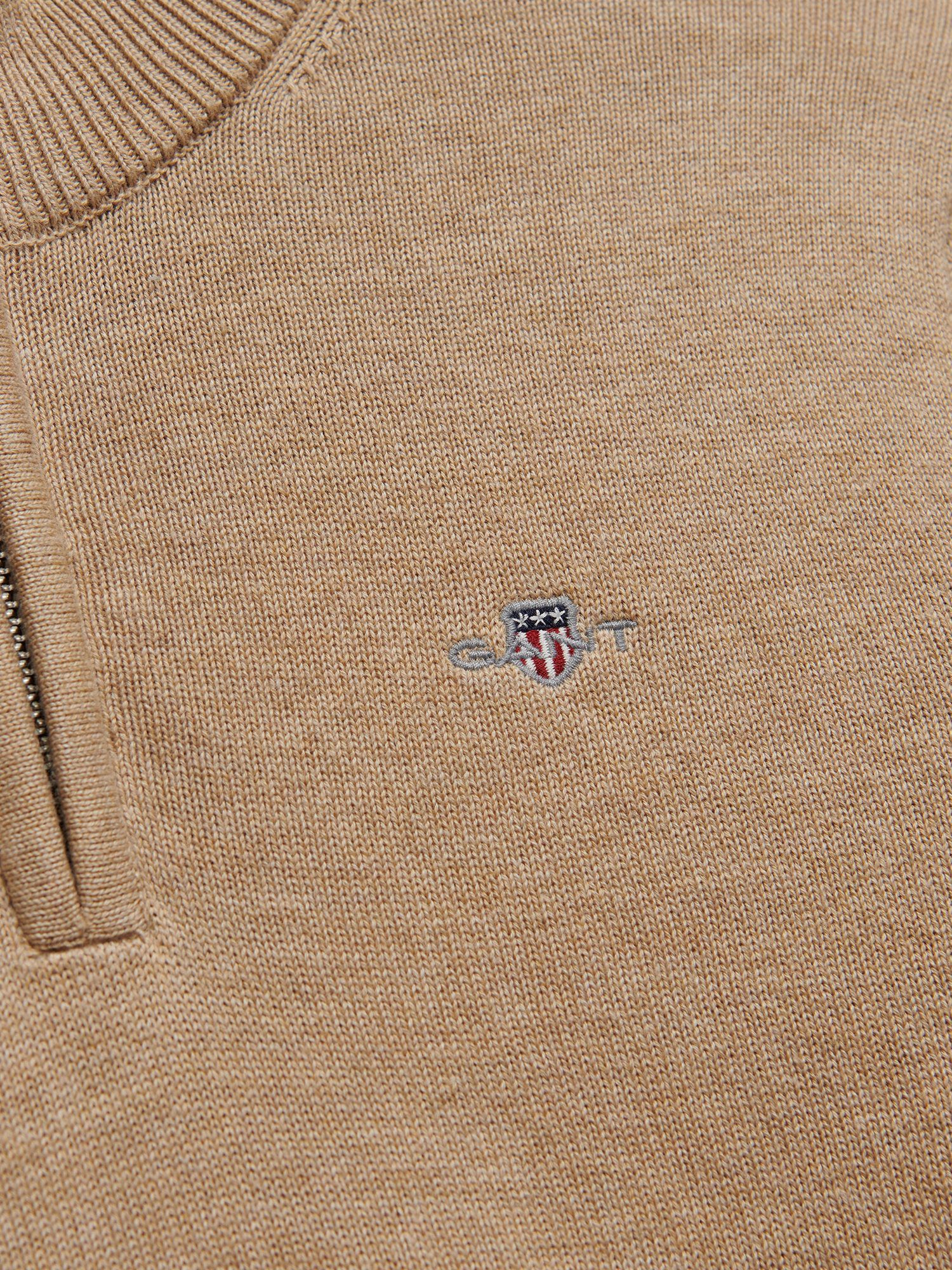 Shield Cotton Half Zip Sweater
