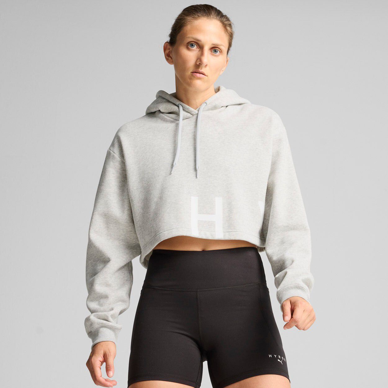 PUMA X HYROX HEAVYWEIGHT CROPTOP