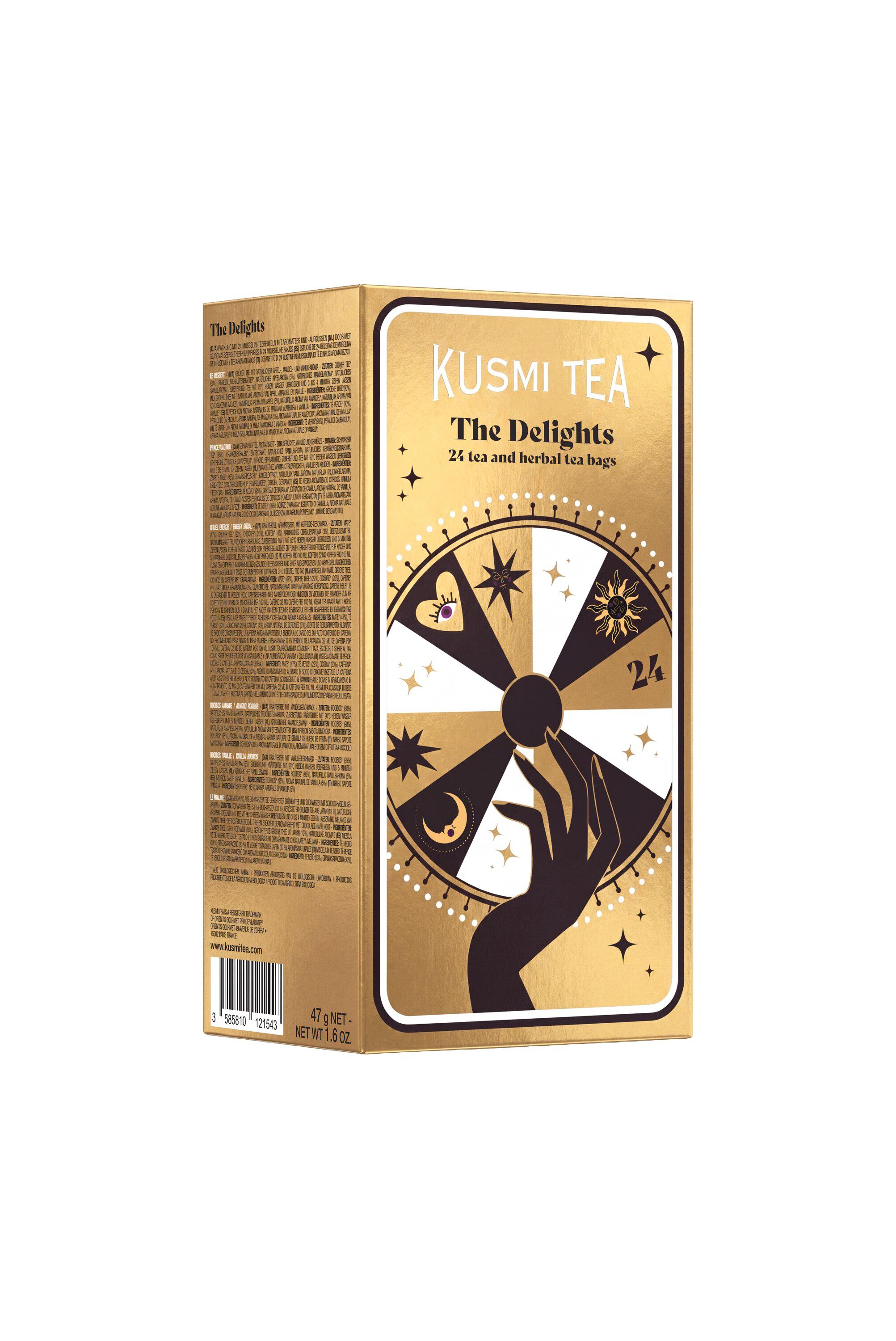 The Gourmands - 24 envelopped tea bags, Christmas 2026 - 47g