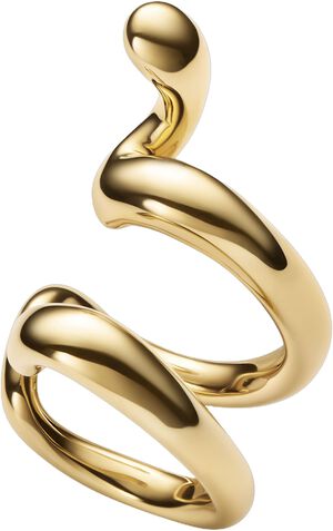 Whirl Ear Cuff Gold