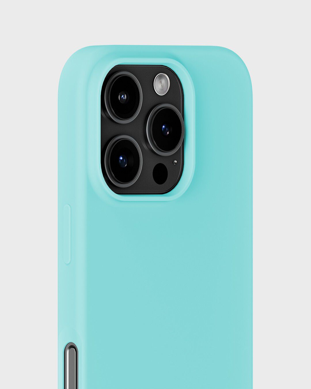 Silicone Case iPhone 16 Pro Turquoise