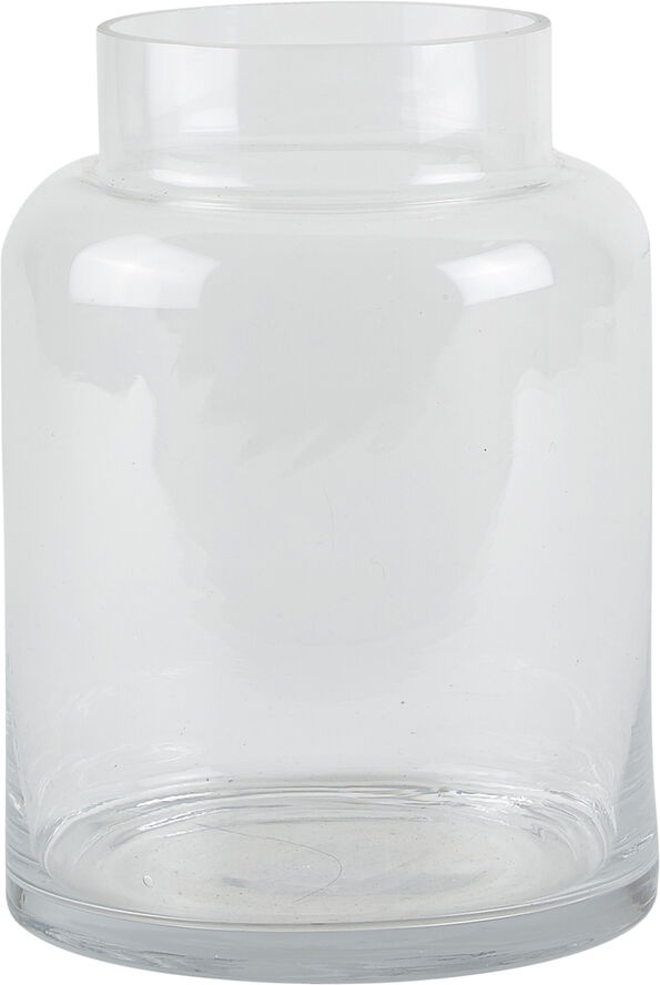 Vase Drua Glas Klar D14,5 H20