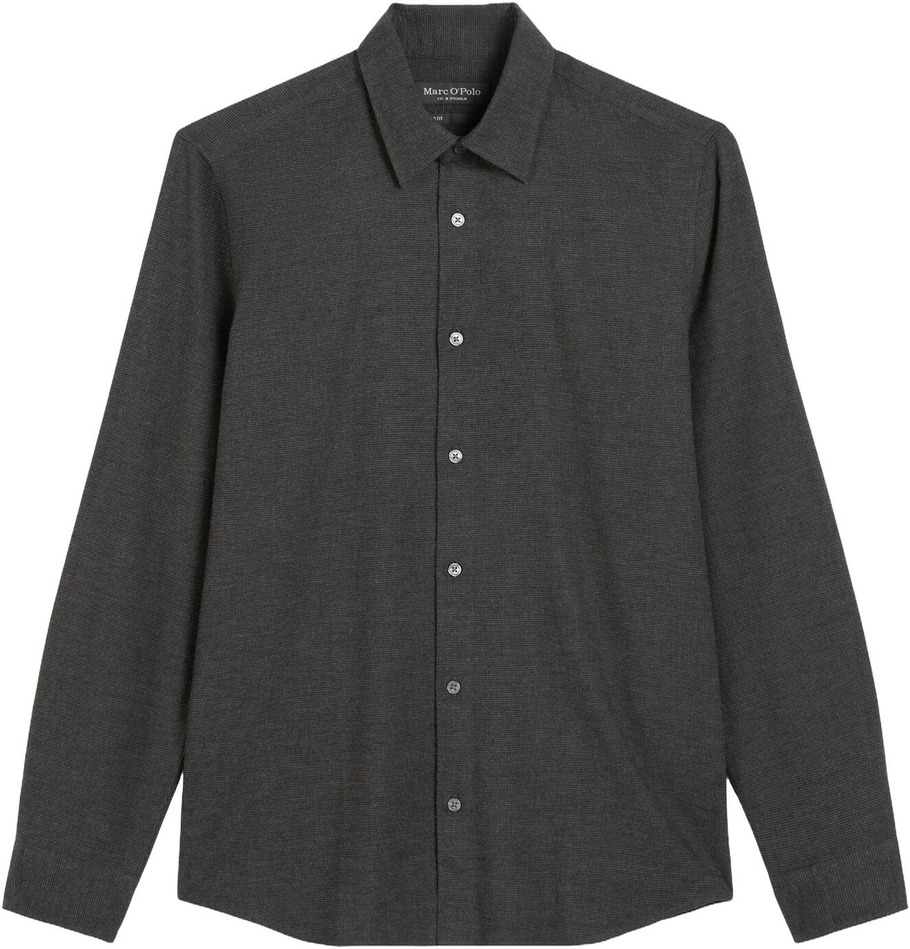 New kent collar, long sleeve, round