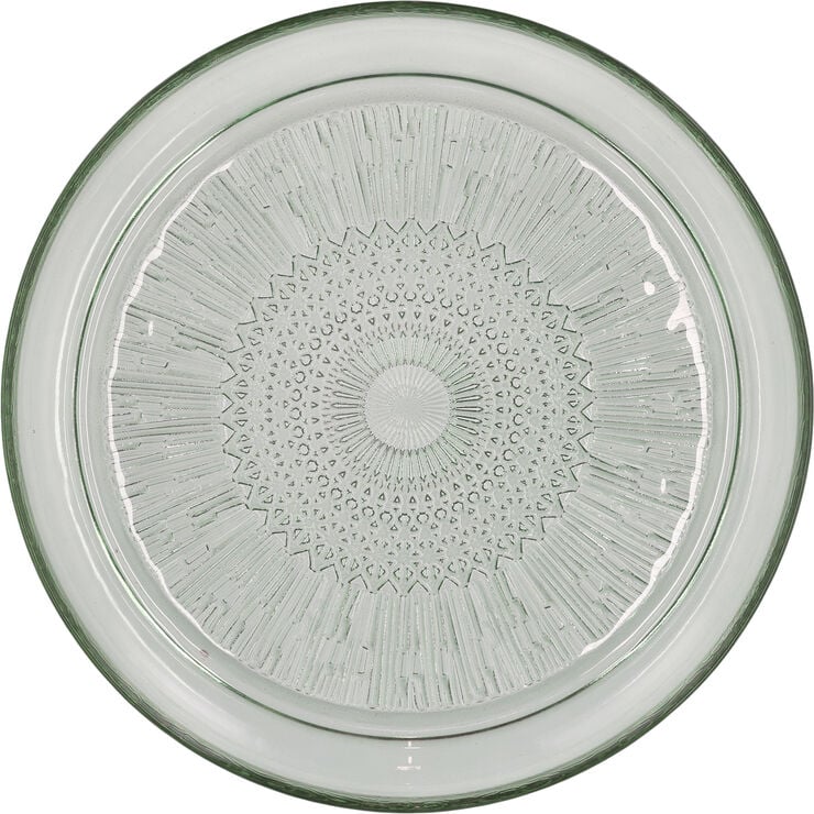 Glastallerken Kusintha 25 cm Grøn