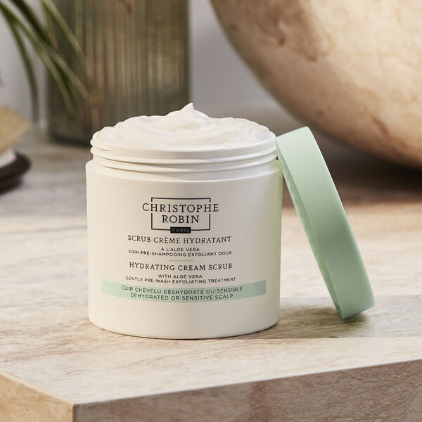 Aloe vera hydrating cream scrub - Hydrating hair care for the scalp