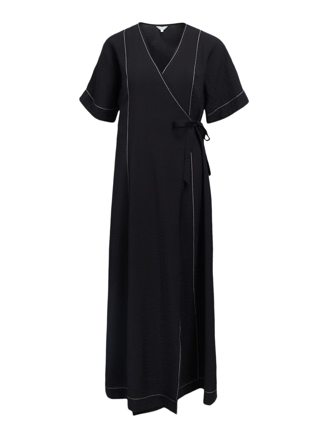 OBJJACIRA S/S RE LONG WRAP DRESS NO