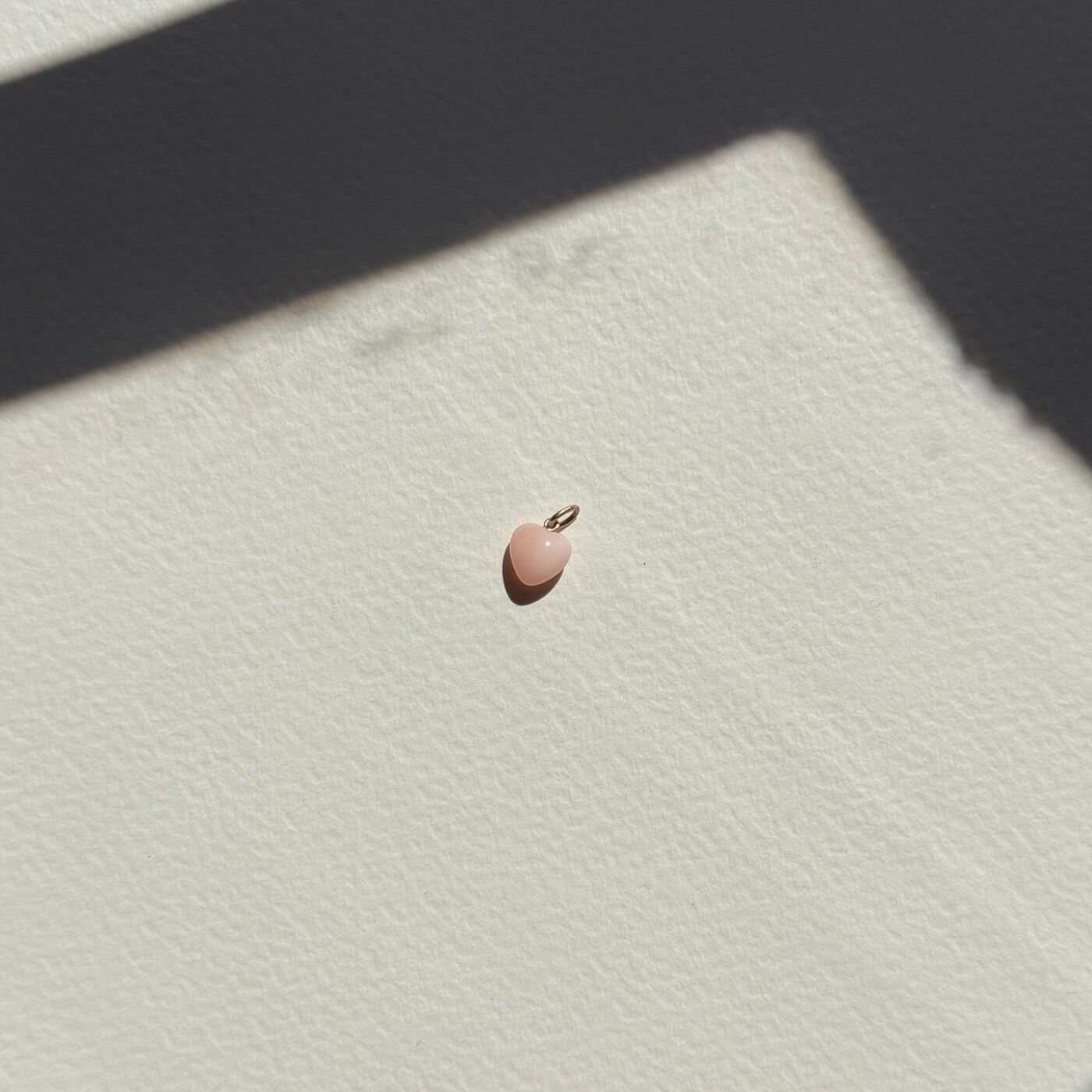 Pale Pink Coral Heart