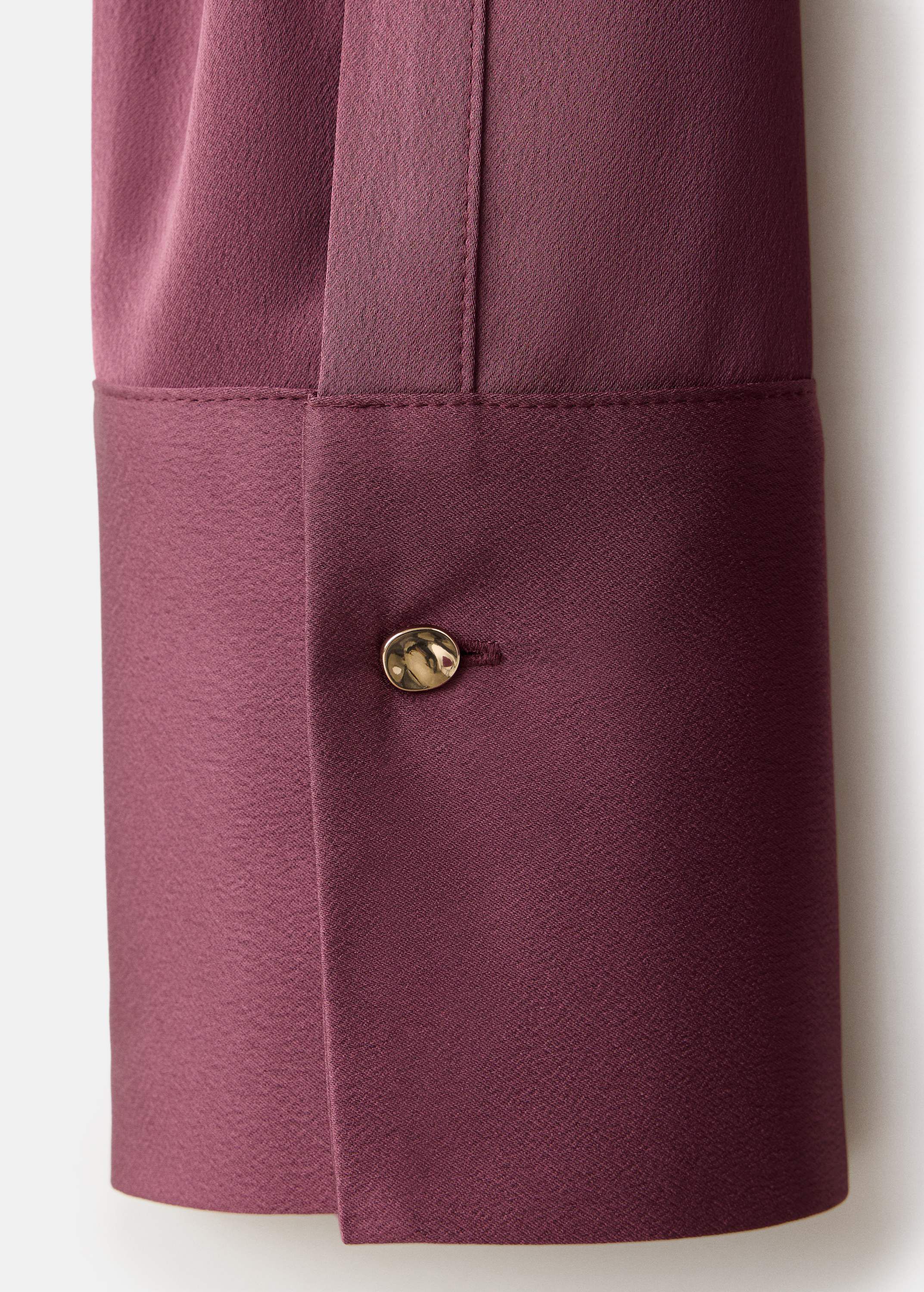 Regular-fit satin shirt