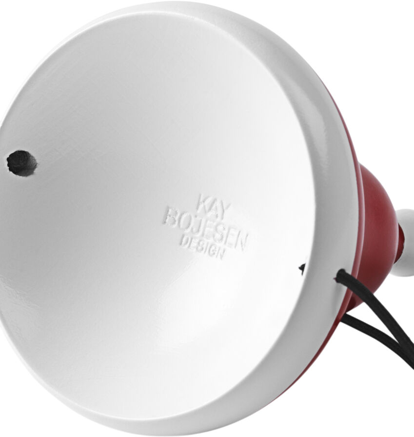 Nissehue mellem r&oslash;d/hvid