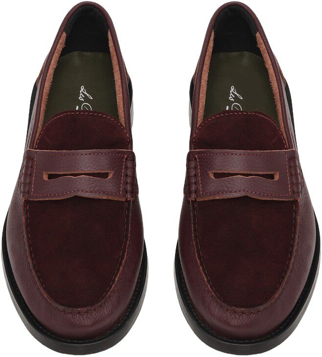 Suede Mix Loafer