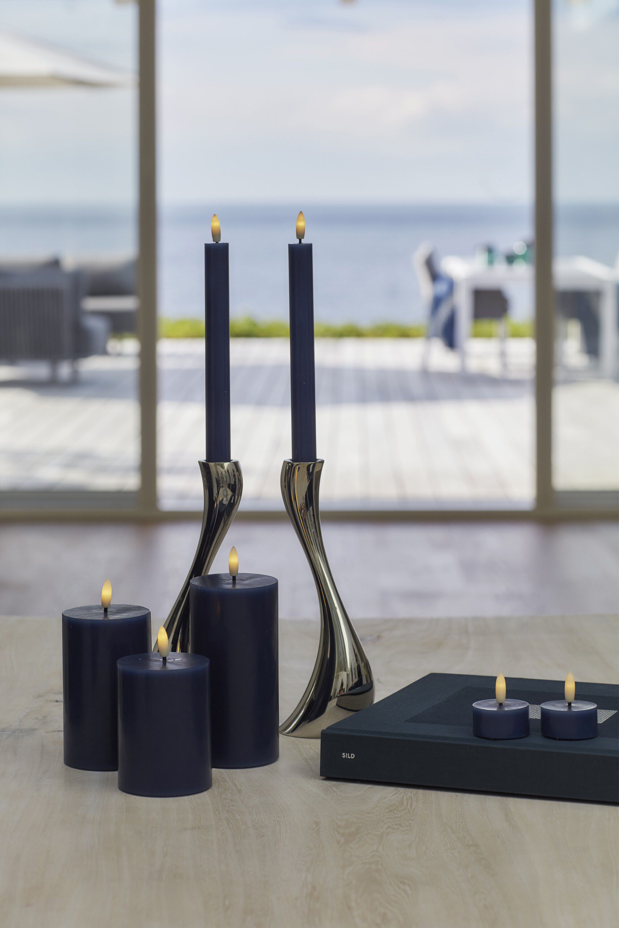 Sille &Oslash;7,5x12,5cm, Deep Ocean