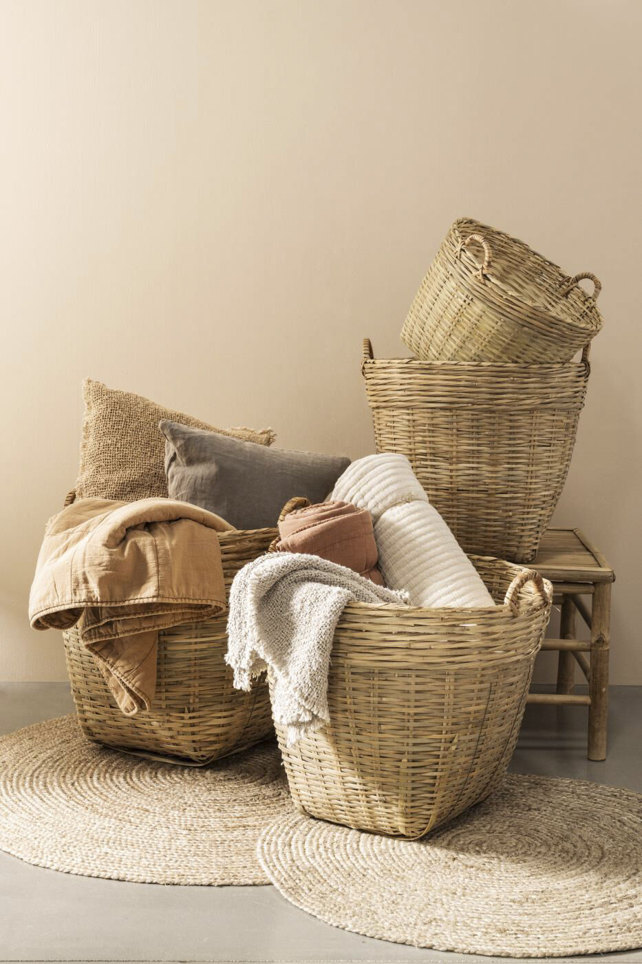 Vietnamkurv bambus m/hanke