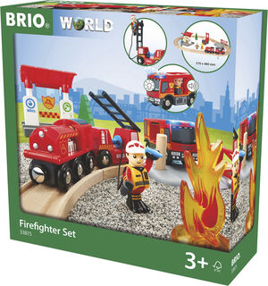 Brio Togsæt m/brandmandstema