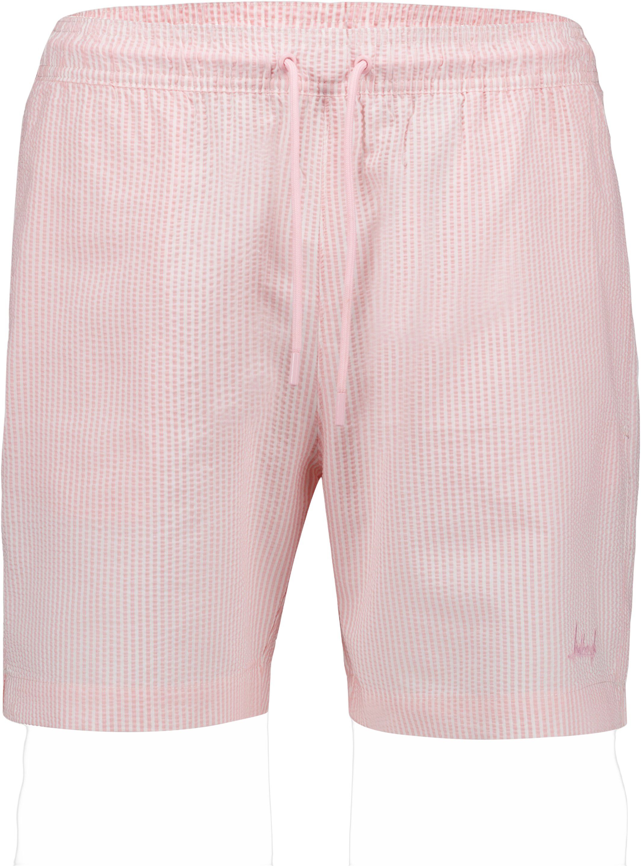Striped seersucker swim shorts
