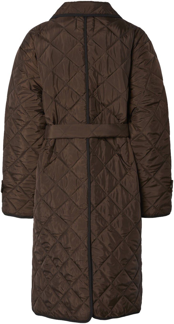 PCEMILY LONG QUILTED JACKET NOOS BC