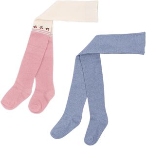 2 PACK CHERRY LUREX TIGHTS